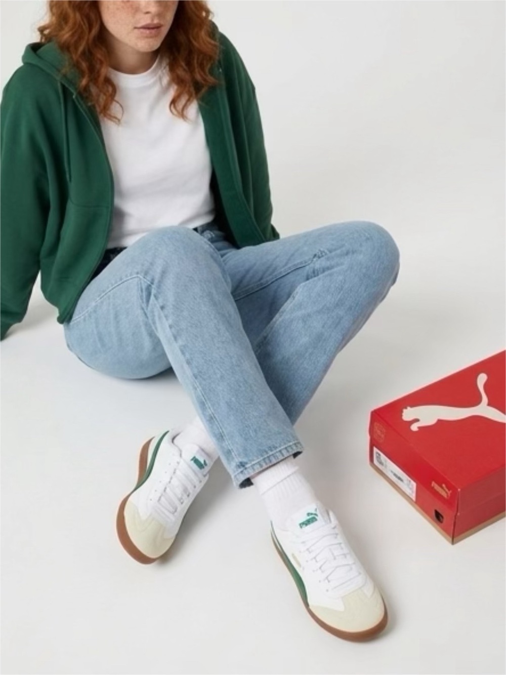 Puma Light Blue man  Straight-Leg Jeans